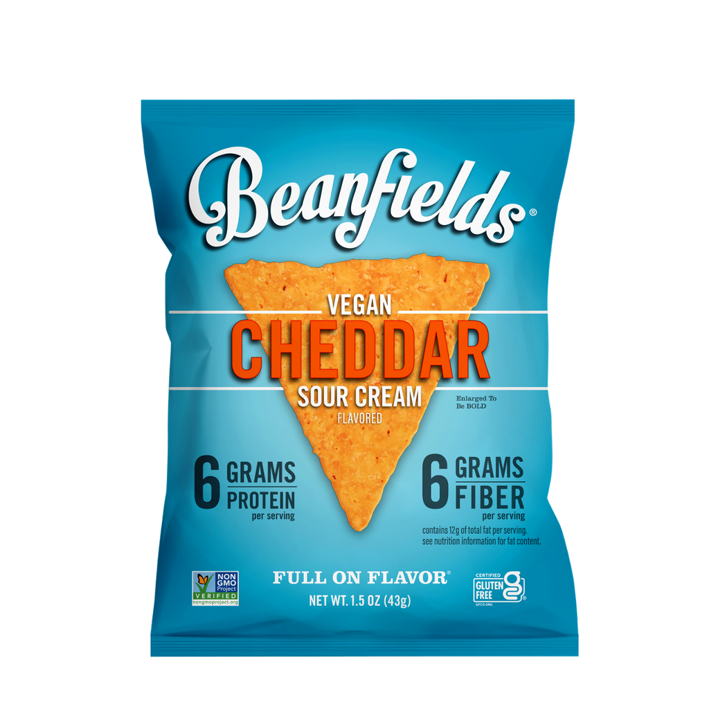 Vegan Cheddar Sour Cream chips 1.5oz bag