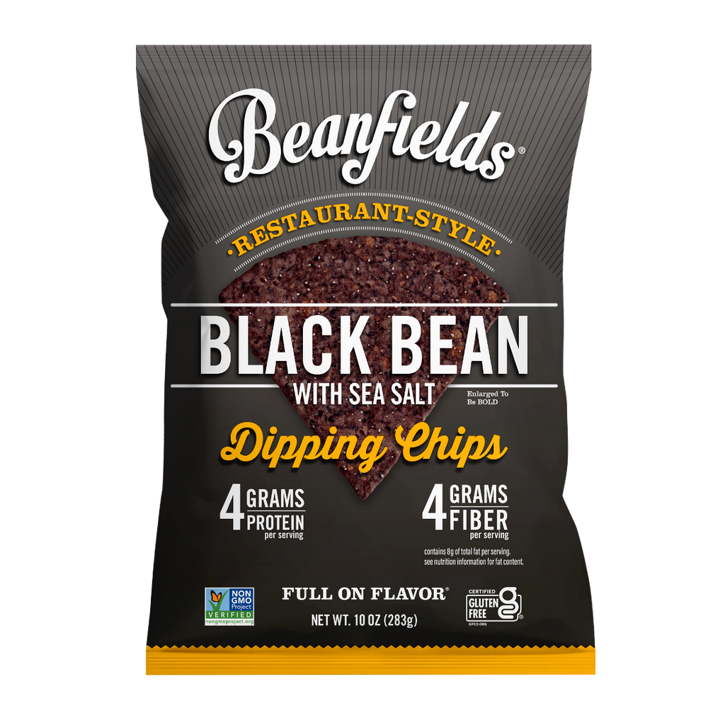 Beanfields Restaurant Style Black Bean and Sea Salt Dipping Chips 10oz bag